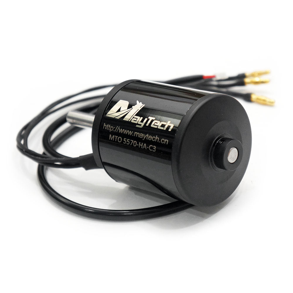 Brushless 5570 Sealed Motor 8mm Shaft Sensored 190KV 70KV With Big Ball Bearing