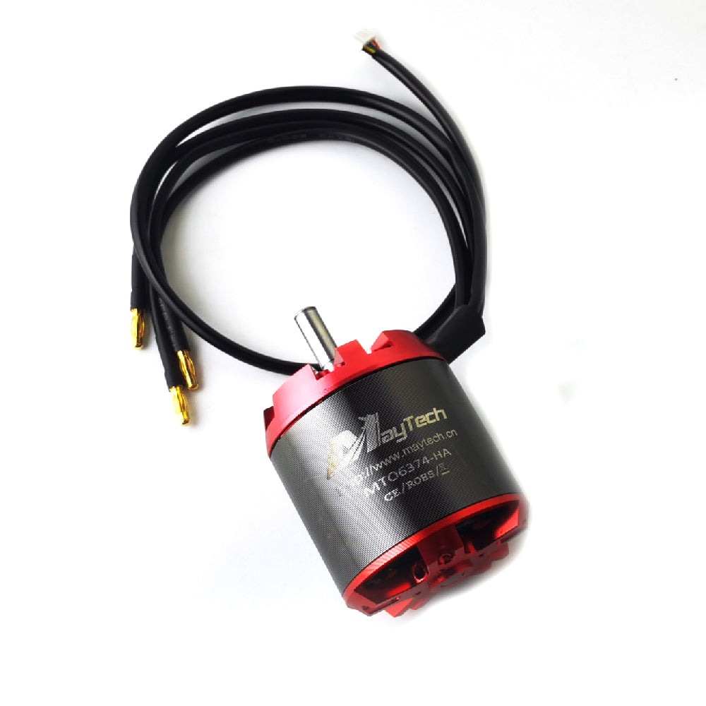 In Stock Brushless 6374 Unsealed Motor 8mm Shaft Sensored 90/190KV