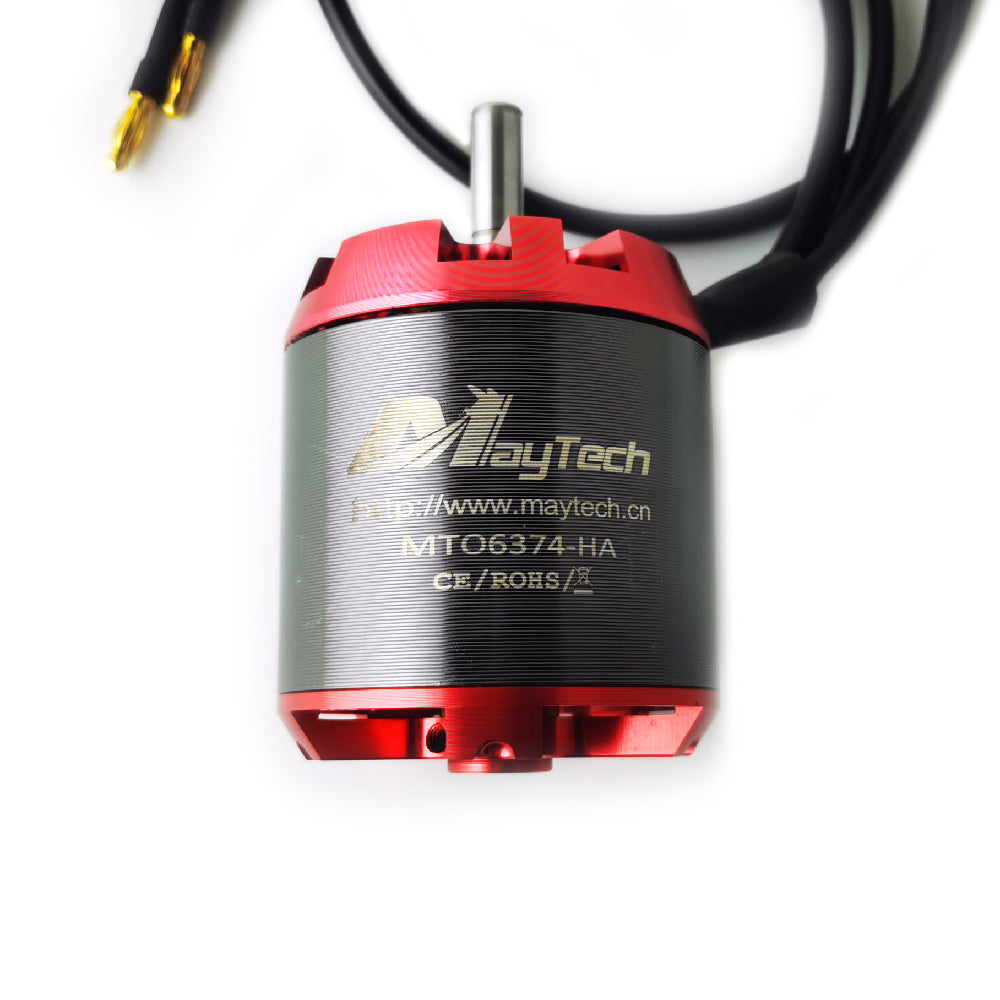 In Stock Brushless 6374 Unsealed Motor 8mm Shaft Sensored 90/190KV