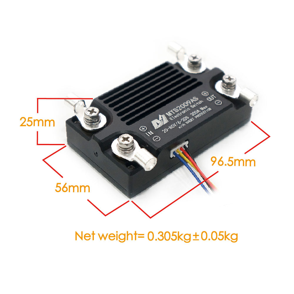 In Stock 2pcs / 5pcs MTS2009AS Max 300A 75V Anti-spark Switch with Short Cirsuit Protection