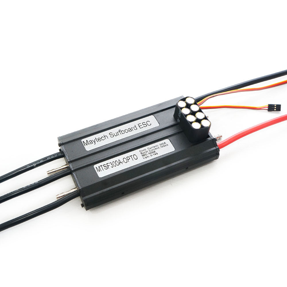 In Stock Maytech 300A OPTO ESC with Water-cooling Aluminum Case Controller for Esurf/Efoil/Hydrofoil