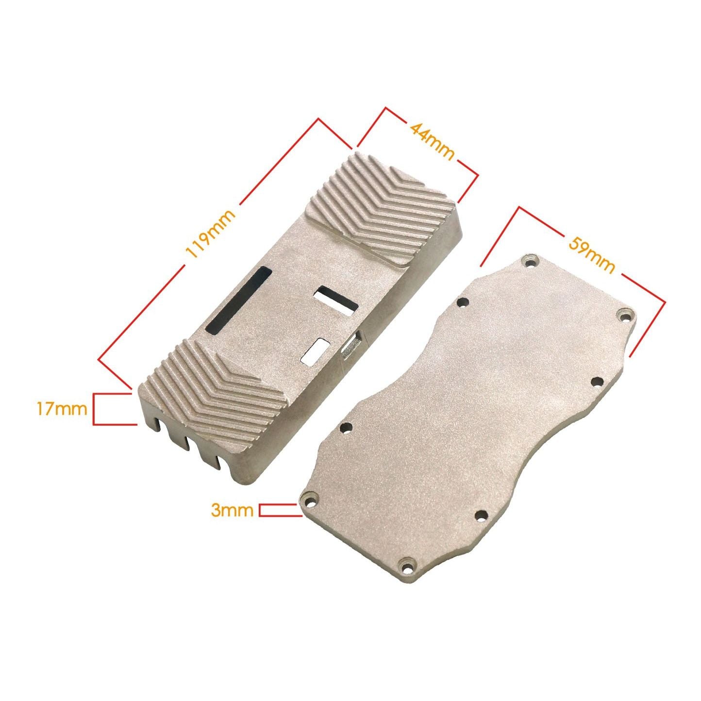In Stock Alloy Alluminum Heat Sink for MTSPF50A VESCTOOL Compatible Controller