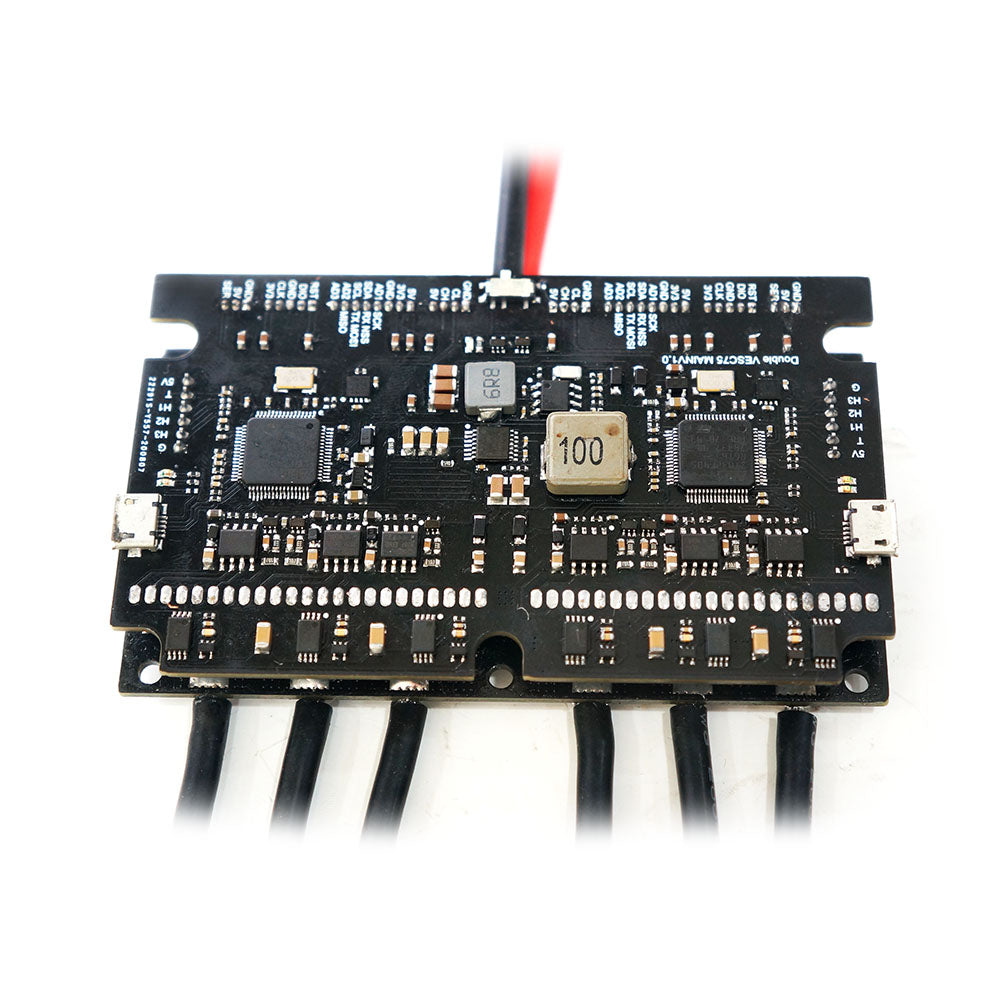 MTSPF7.5D Dual 50A VESCTOOL Compatible SuperESC Based on V75_300 Speed Controller