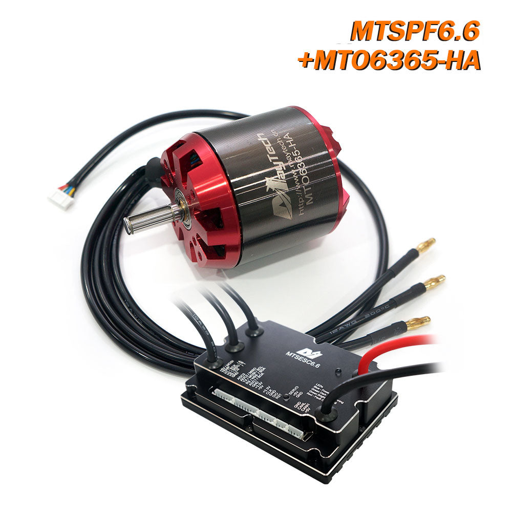 Maytech V1 200A V6.0 based SUPERFOC Controller Comb with 6355/6365/6374 Brushless Sensored Motor for Electric Skateboard DIY Kit