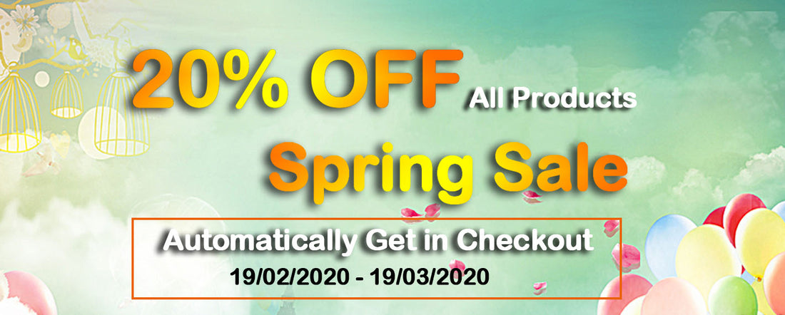 Maytech Spring Sale for All Products, 20% OFF !!!