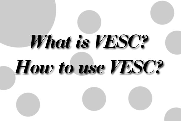 More reference: FAQ 2 (frequently asked questions) about VESC controller