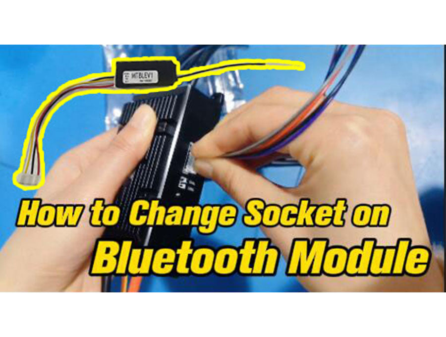 How to Change Socket on Bluetooth to Match Your VESC?