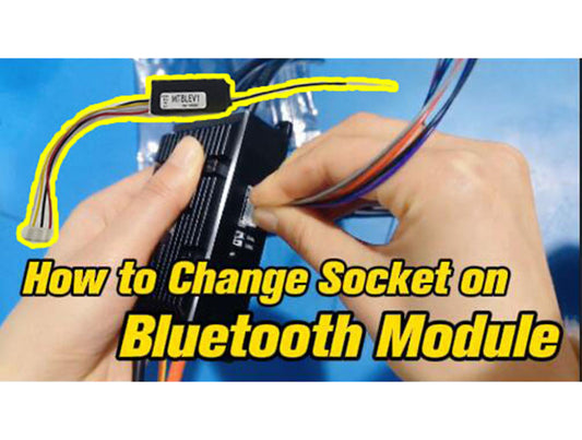 How to Change Socket on Bluetooth to Match Your VESC?