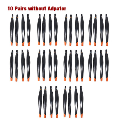 CW CCW 50''x18'' Inch Foldable Propeller for DJI T25 Agricultural Drone Carbon + Carbon Fiber Composite Blades