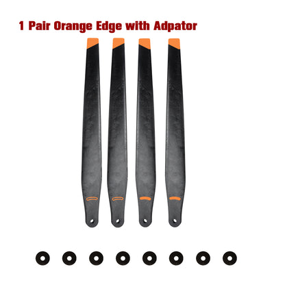 CW CCW 56''x27'' Inch Foldable Propeller for DJI T60 Agricultural Drone Nylon Carbon Composite Blades