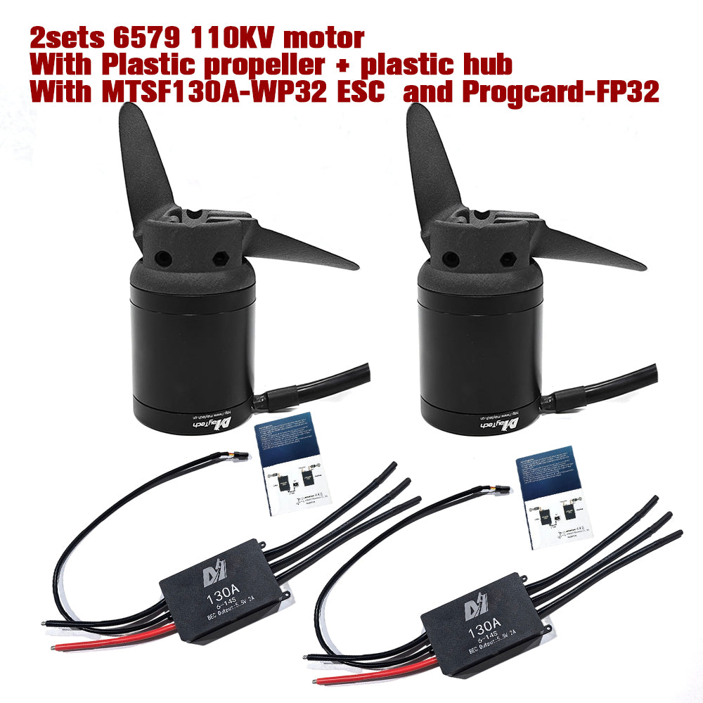 Maytech 6374 80KV Waterproof Outrunner Motor for Foil Assist Board Electric Outboard