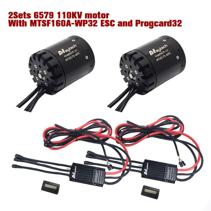 Maytech Pro Outrunner Waterproof Motor 6579  Max 5.5KW 41kg Thrust for Efoil Electric Boat Underwater Thruster Tow Boogie