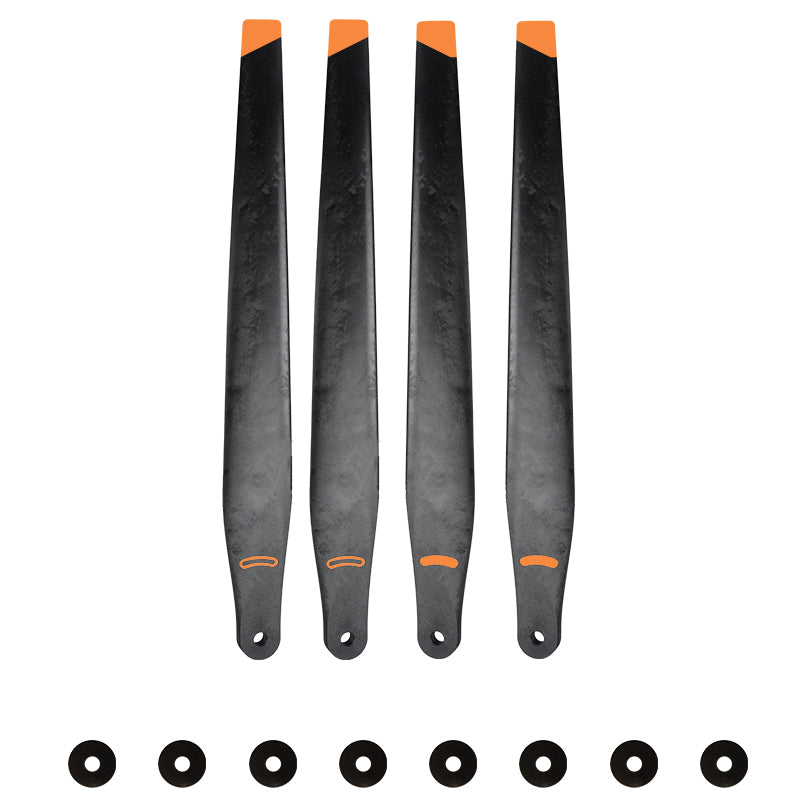 CW CCW 56''x27'' Inch Foldable Propeller for DJI T60 Agricultural Drone Nylon Carbon Composite Blades