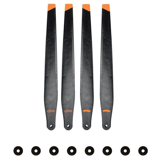 CW CCW 56''x27'' Inch Foldable Propeller for DJI T60 Agricultural Drone Nylon Carbon Composite Blades