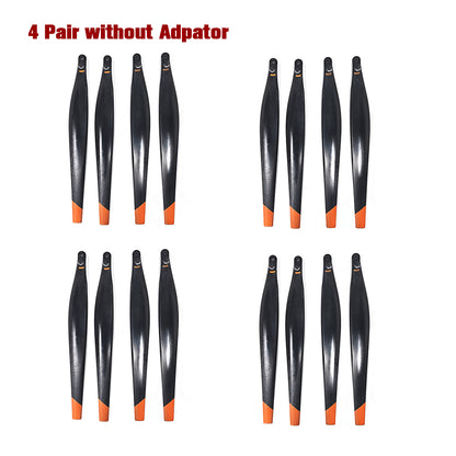 CW CCW 50''x18'' Inch Foldable Propeller for DJI T25 Agricultural Drone Carbon + Carbon Fiber Composite Blades