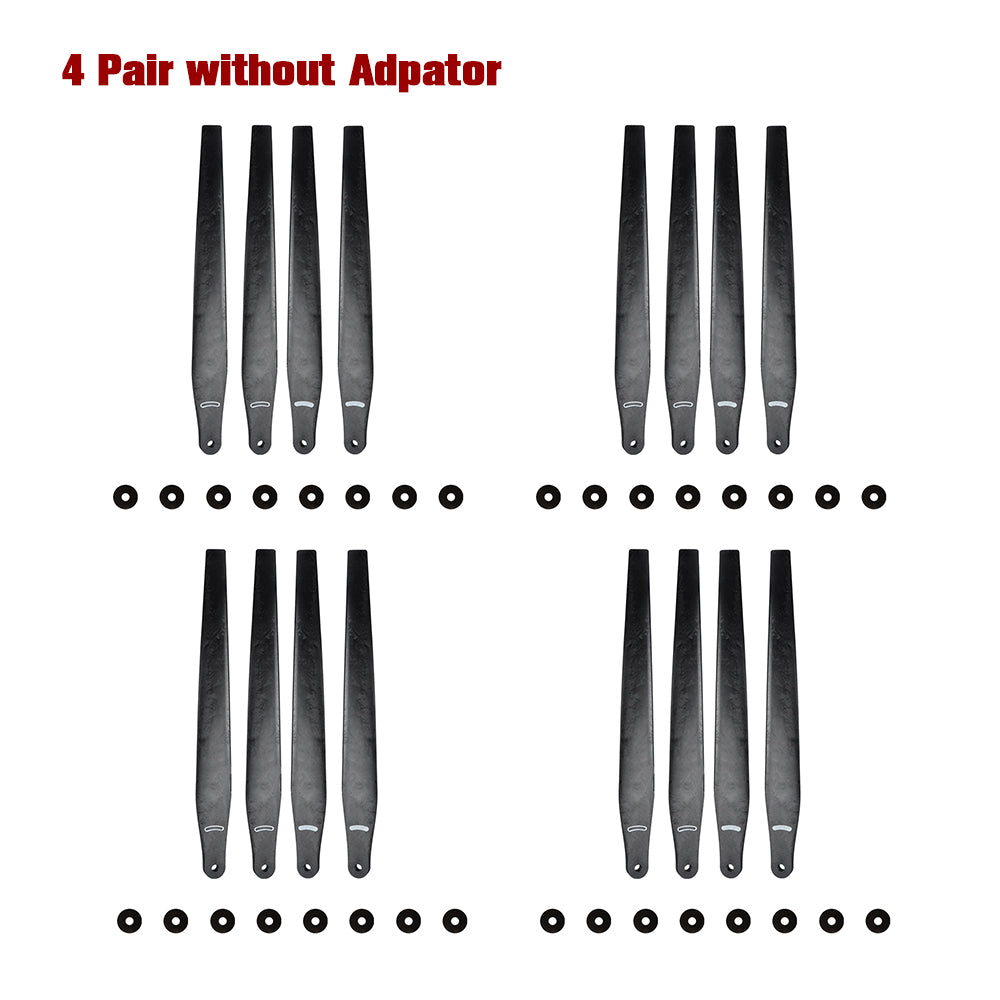 CW CCW 56''x27'' Inch Foldable Propeller for DJI T60 Agricultural Drone Nylon Carbon Composite Blades