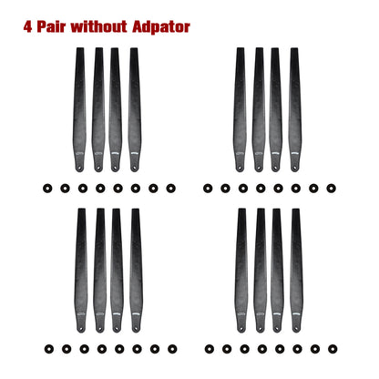 CW CCW 56''x27'' Inch Foldable Propeller for DJI T60 Agricultural Drone Nylon Carbon Composite Blades