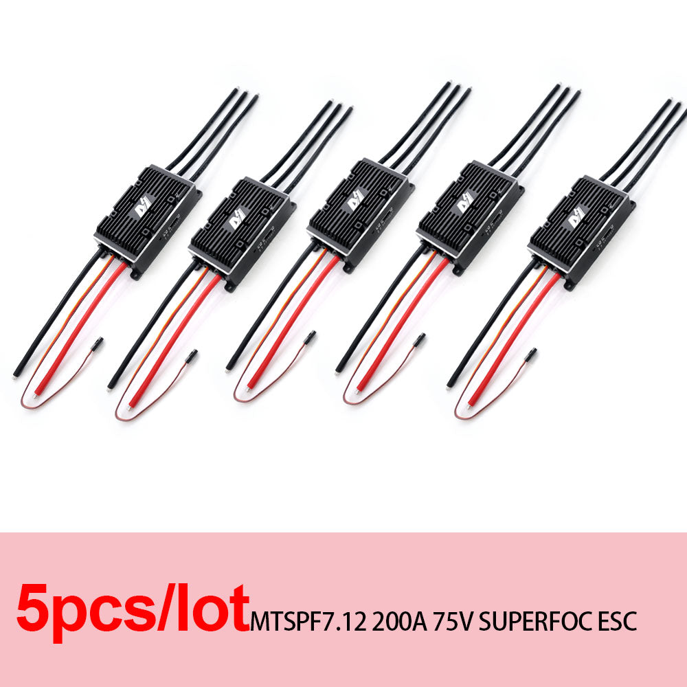 In Stock 2pcs / 5pcs MTSPF7.12K V2 Max 75V 200A V75/300 based Speed Controller SUPERFOC ESC