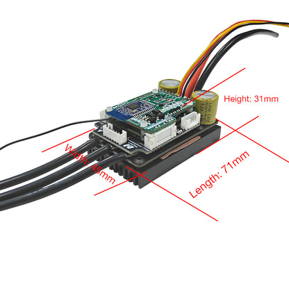 Maytech V8.2 BLE Unit with MTSRR1905WF Receiver + V3 MTSKR1905WF Remote + 60100 VESC for Foil Assist Esk8 Tiny Size