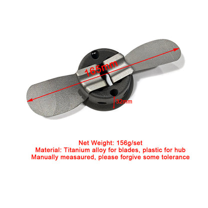 In Stock Maytech Pro Outrunner Waterproof Motor 6579  Max 5.5KW 41kg Thrust for Efoil Electric Boat Underwater Thruster Tow Boogie