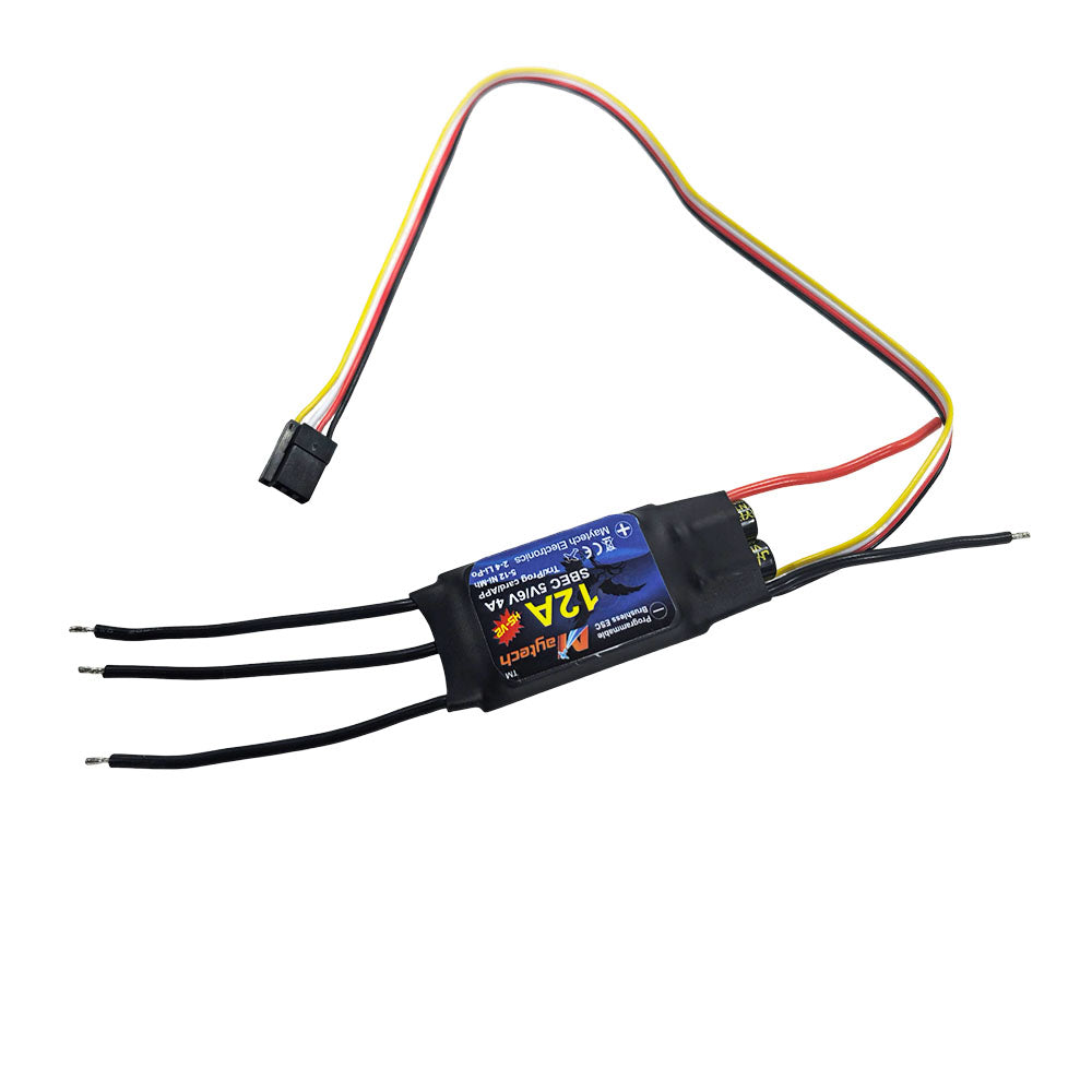 MT12A-BEC-HS2 Harrier Suprem V2 32bit ESC Firmware Brushless ESC for RC Fixed Wing RC Airplane Helicopter