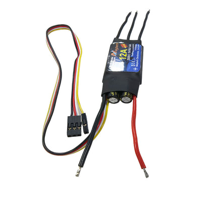 MT12A-BEC-HS2 Harrier Suprem V2 32bit ESC Firmware Brushless ESC for RC Fixed Wing RC Airplane Helicopter