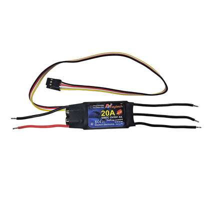 MT20A-BEC-HS2 Harrier Suprem V2 32bit ESC Firmware Brushless ESC for RC Fixed Wing RC Airplane Helicopter