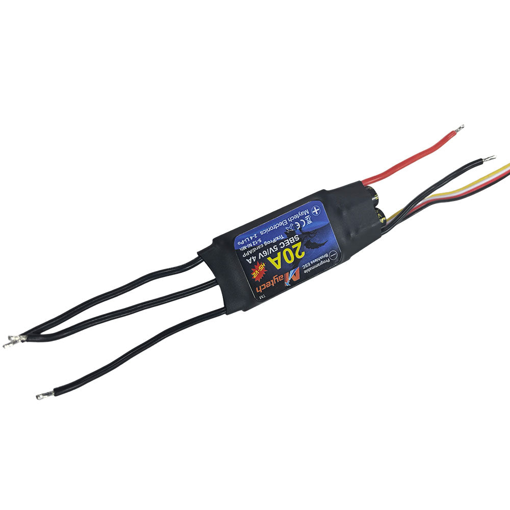 MT20A-BEC-HS2 Harrier Suprem V2 32bit ESC Firmware Brushless ESC for RC Fixed Wing RC Airplane Helicopter