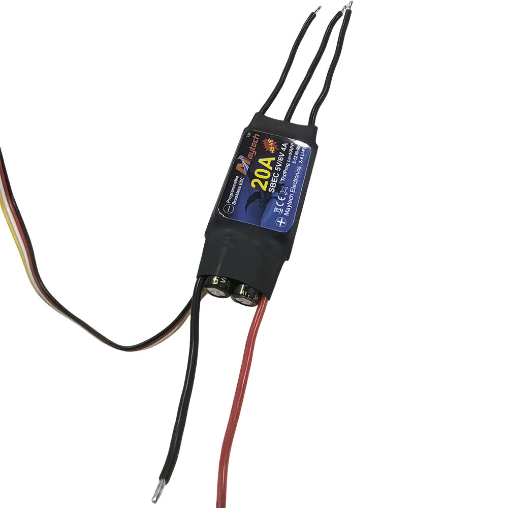 MT20A-BEC-HS2 Harrier Suprem V2 32bit ESC Firmware Brushless ESC for RC Fixed Wing RC Airplane Helicopter