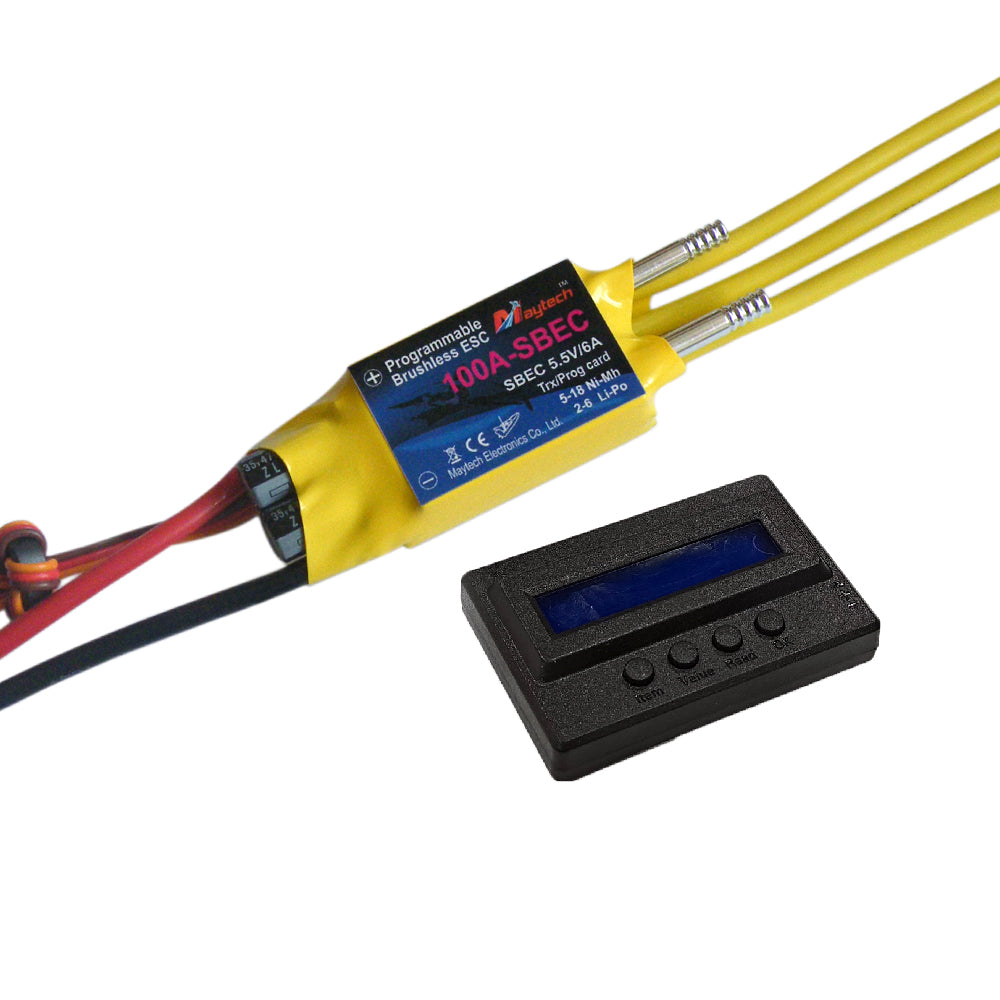 Maytech MTB100A-SBEC-SS 100A Boat ESC Watercooled Electric Speed Contr ...