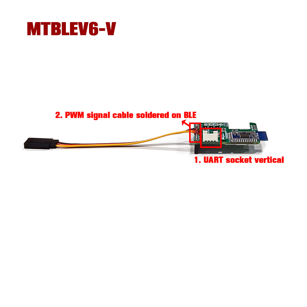 In Stock V6 Bluetooth Module Wireless to Receiver Automatically Switch VESC Communication with Receiver or Bluetooth Module