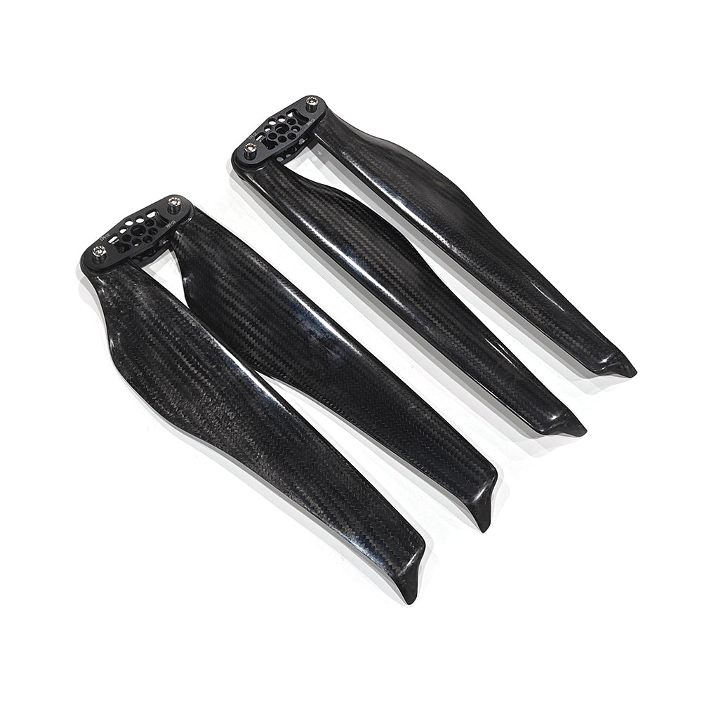 Quite 26‘’ x 8.5'' Fold Propeller Carbon Fiber Balsa Wood Composite Carbon Prop Lightweight