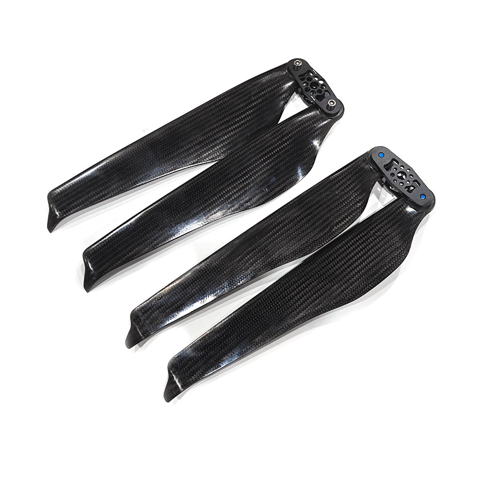 Quite 28‘’ x 9.2'' Fold Propeller Carbon Fiber Balsa Wood Composite Carbon Prop Lightweight