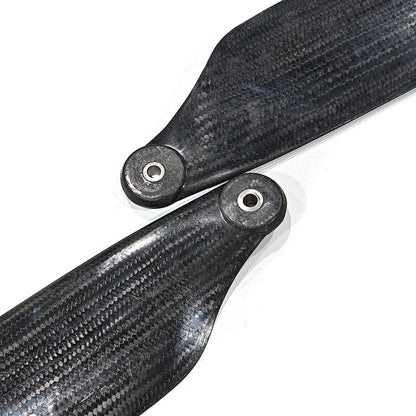 Quite 34‘’ x 11.2'' Fold Propeller Carbon Fiber Balsa Wood Composite Carbon Prop Lightweight