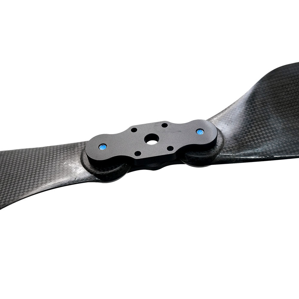 Quite 34‘’ x 11.2'' Fold Propeller Carbon Fiber Balsa Wood Composite Carbon Prop Lightweight