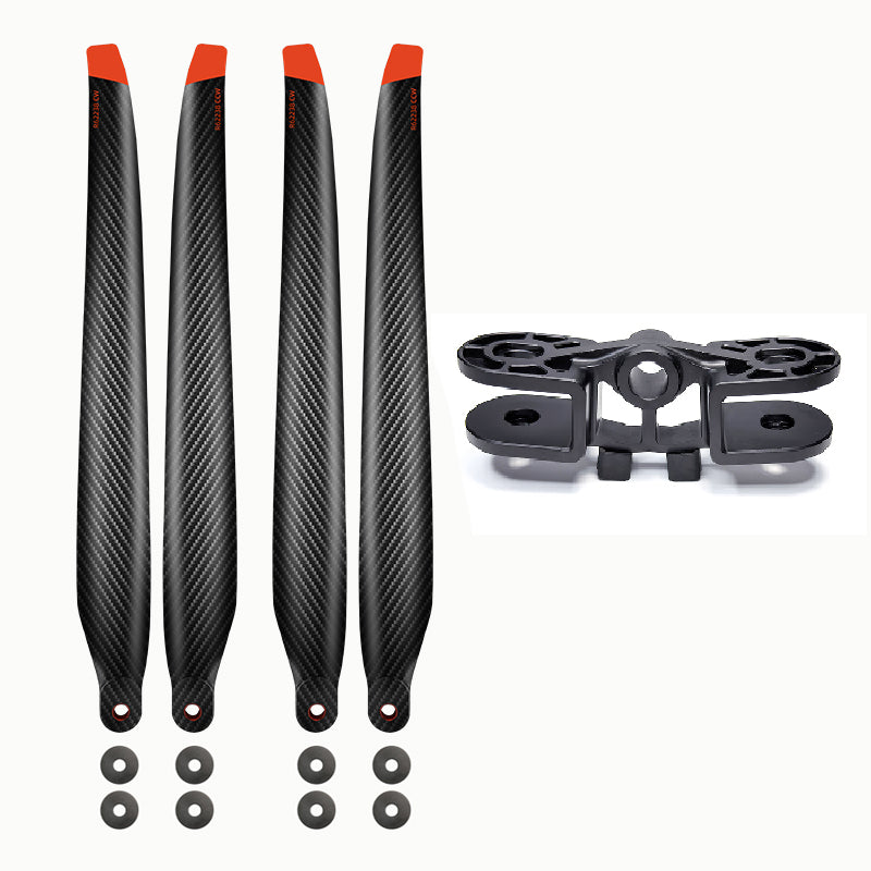 CW CCW 62''x23.8'' Inch Carbon Fiber Composite Foldable Propeller for DJI T100 / T70P / T70 Agricultural Drone Composite Blades