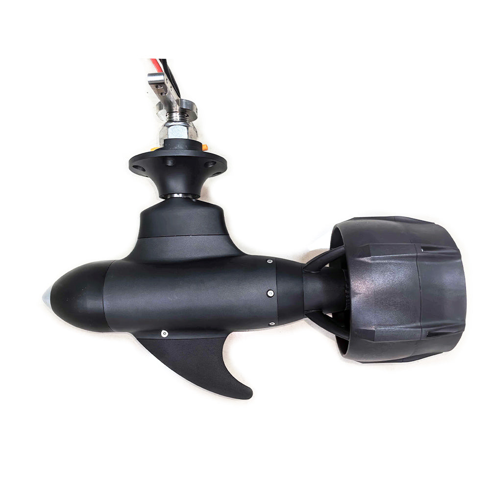 Maytech New Electric POD Drive Motor MTED70-E with Built-in ESC Steerable Function for Efoil / Tow Boogie / Thruster / Inflatable Boat Propulsion / Underwater Scooter