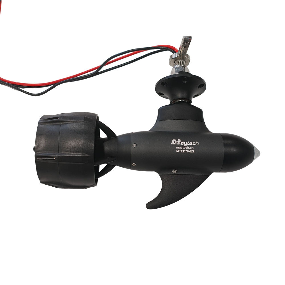 Maytech New 2-in-1 Electric POD Drive Motor 7.6KW MTED70-E with Built-in ESC Steerable for Efoil / Rescue Boat / Inflatable Boat Propulsion / Electric Kayak