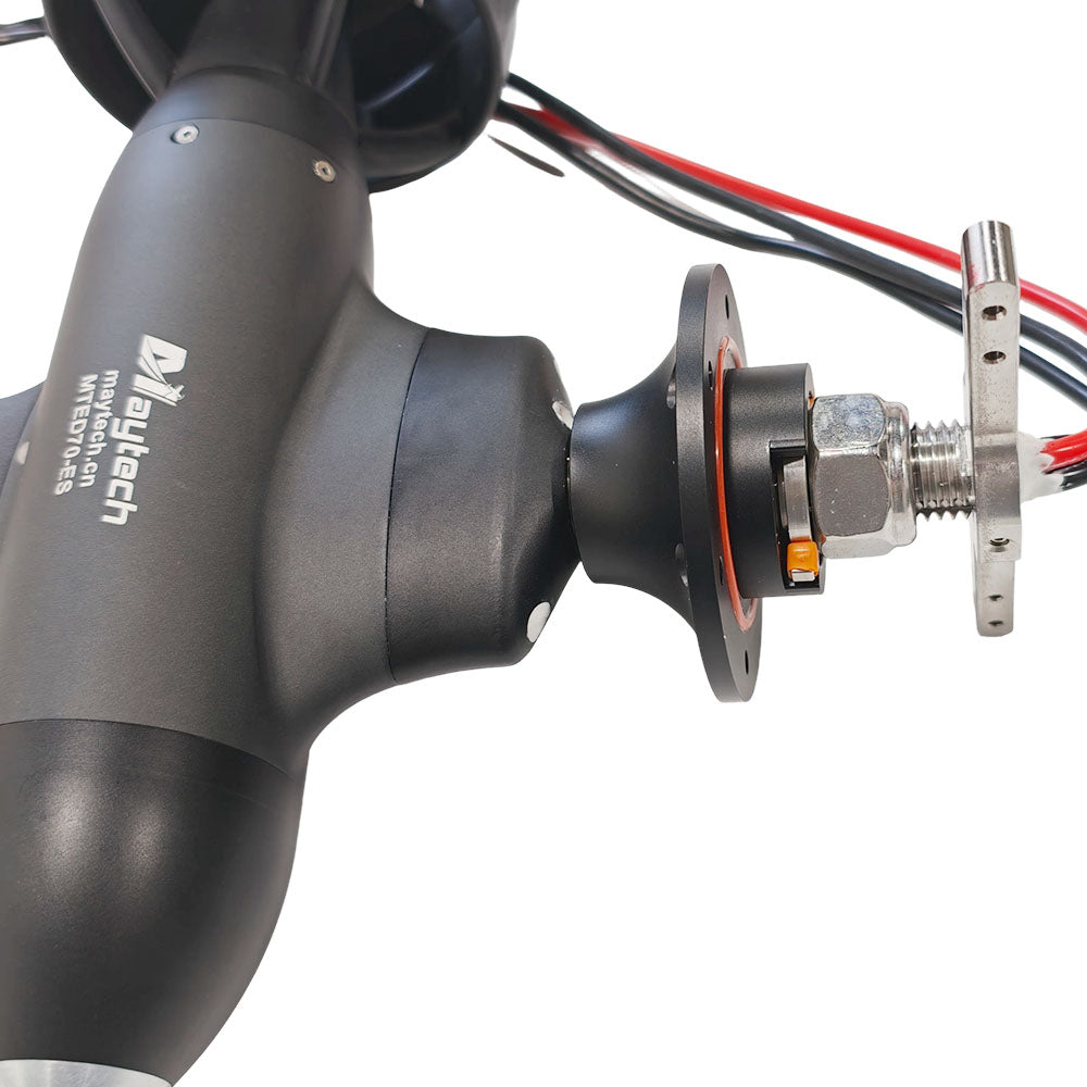 Maytech New 2-in-1 Electric POD Drive Motor 7.6KW MTED70-E with Built-in ESC Steerable for Efoil / Rescue Boat / Inflatable Boat Propulsion / Electric Kayak