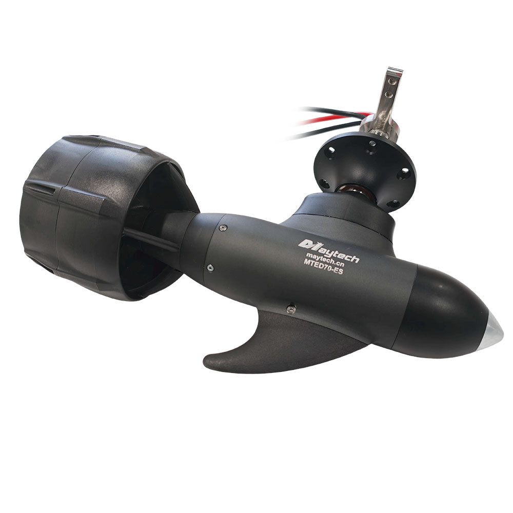 Maytech New 2-in-1 Electric POD Drive Motor 7.6KW MTED70-E with Built-in ESC Steerable for Efoil / Rescue Boat / Inflatable Boat Propulsion / Electric Kayak