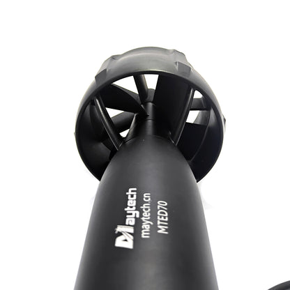 Maytech New Motor MTED70 Waterproof Motor with Propeller and Prop Guard for Eoil / Tow Boogie / Thruster / Jet Propulsion / Underwater Scooter