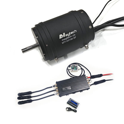Maytech 23KW Powerful Marine Engine 120180 Watercooled Inrunner Motor for Electric Boat Surfboard