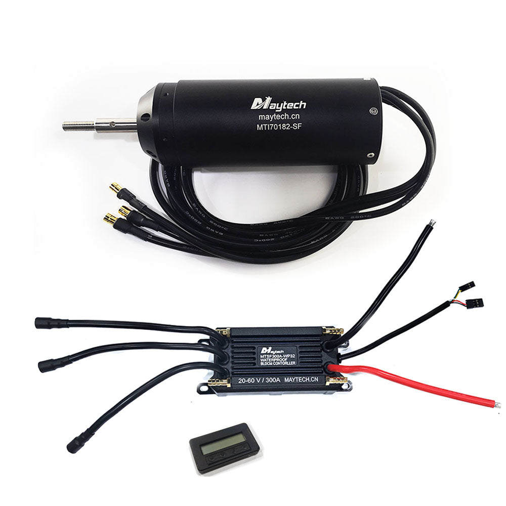 Fully Waterproof Motor MTI70182 120KV Inrunner Sensorless Brushless Motor