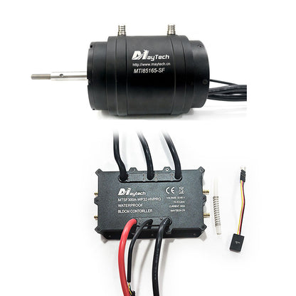 In Stock Maytech Watercooled 85165 Sensorless Motor 10.5KW Brushless DC Engine for Esurf/ Efoil