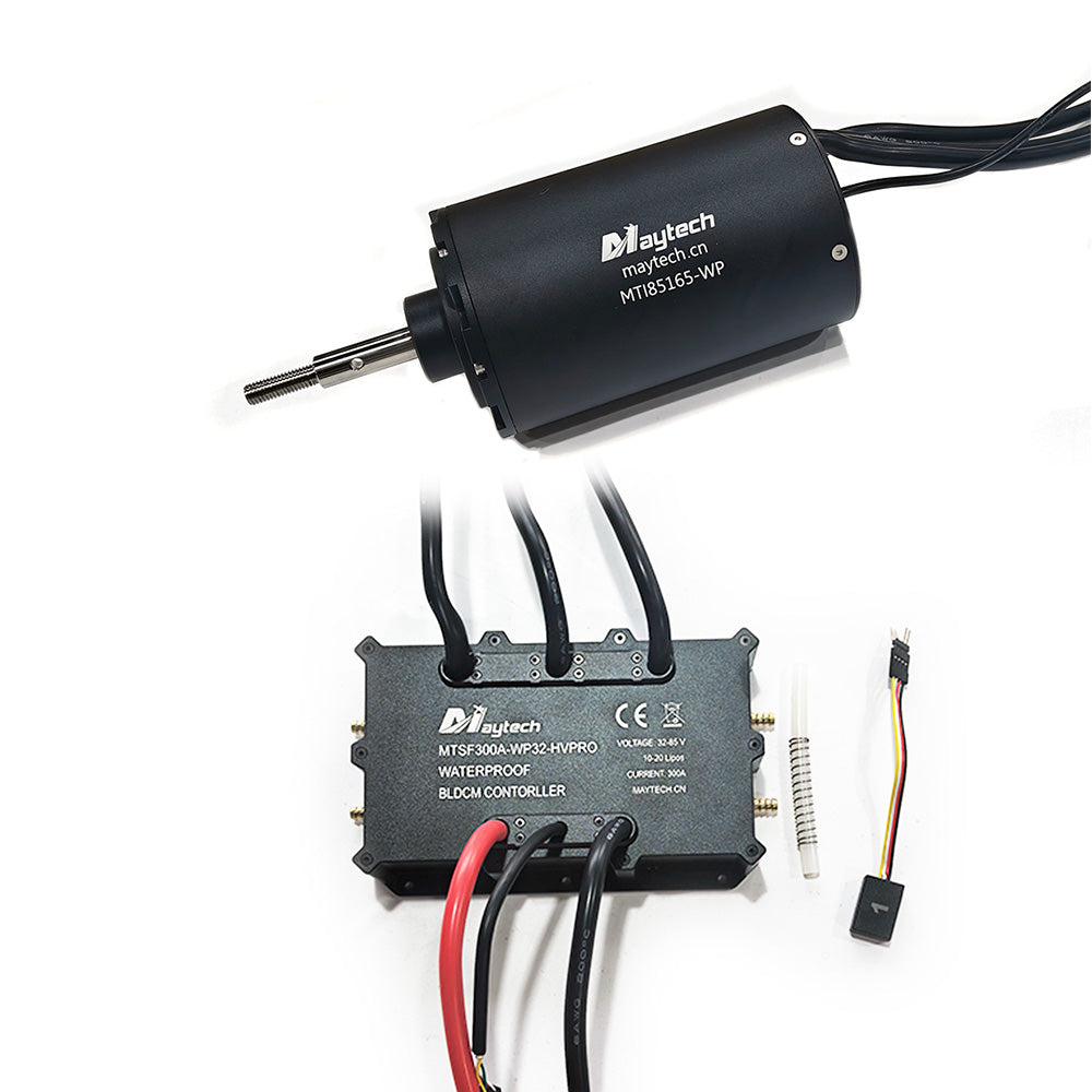 In Stock Maytech IP68 Waterproof MTI85165 200KV Inrunner Brushless Sensorless Motor for Esurf/Efoil/RC Boat KV Customized