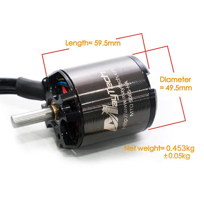 In Stock Brushless 5065 Unsealed Motor 8mm Shaft Sensored 70/220KV