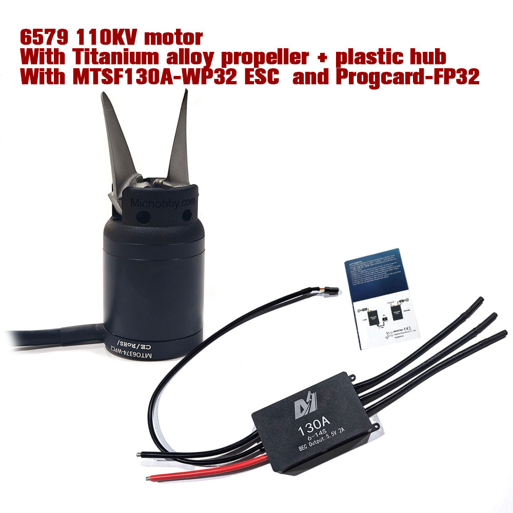 Maytech 6374 80KV Waterproof Outrunner Motor for Foil Assist Board Electric Outboard