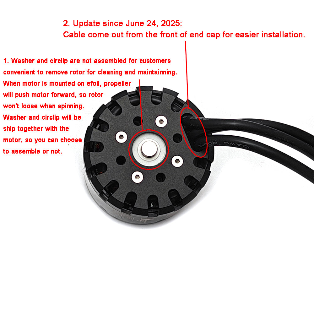 In Stock Foil Boost Pro Kit Up to 41kg Thrust Waterproof Efoil Kit 6579 Motor + 160A ESC + V3.0 Remote for Esurf Electric Kayak Thruster Tow Boogie Foil