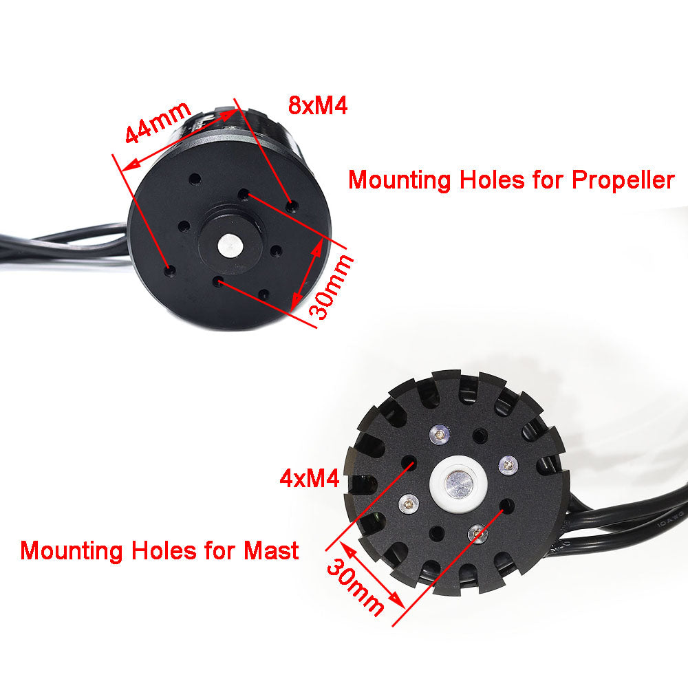 In Stock New Marine 41kg Thrust Waterproof Efoil Kit 6579 Motor + 160A ESC + V3.0 Remote for Esurf Electric Kayak Thruster