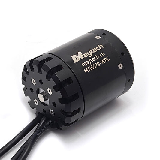 In Stock Maytech Pro Outrunner Waterproof Motor 6579  Max 5.5KW 41kg Thrust for Efoil Electric Boat Underwater Thruster Tow Boogie